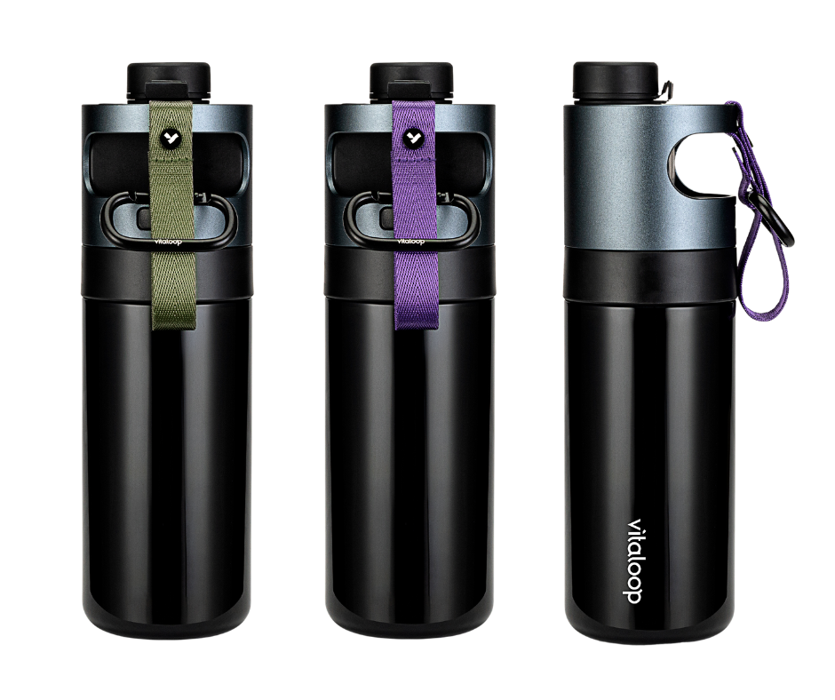 Vitaloop water bottle design